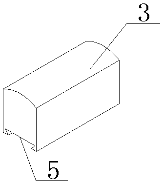 Simple tire semi-finished product joint pressing machine