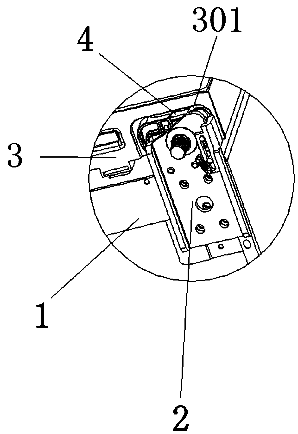 Refrigerator hinge assembly and refrigerator using same