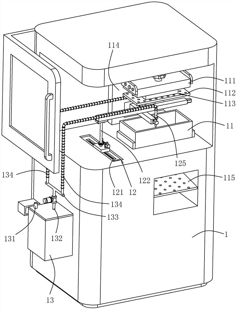 3D printing process and 3D printer for metal dentures