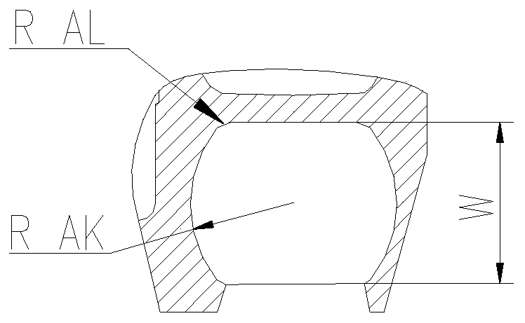 Formed cathode for radial diffuser interblade flow channel forming