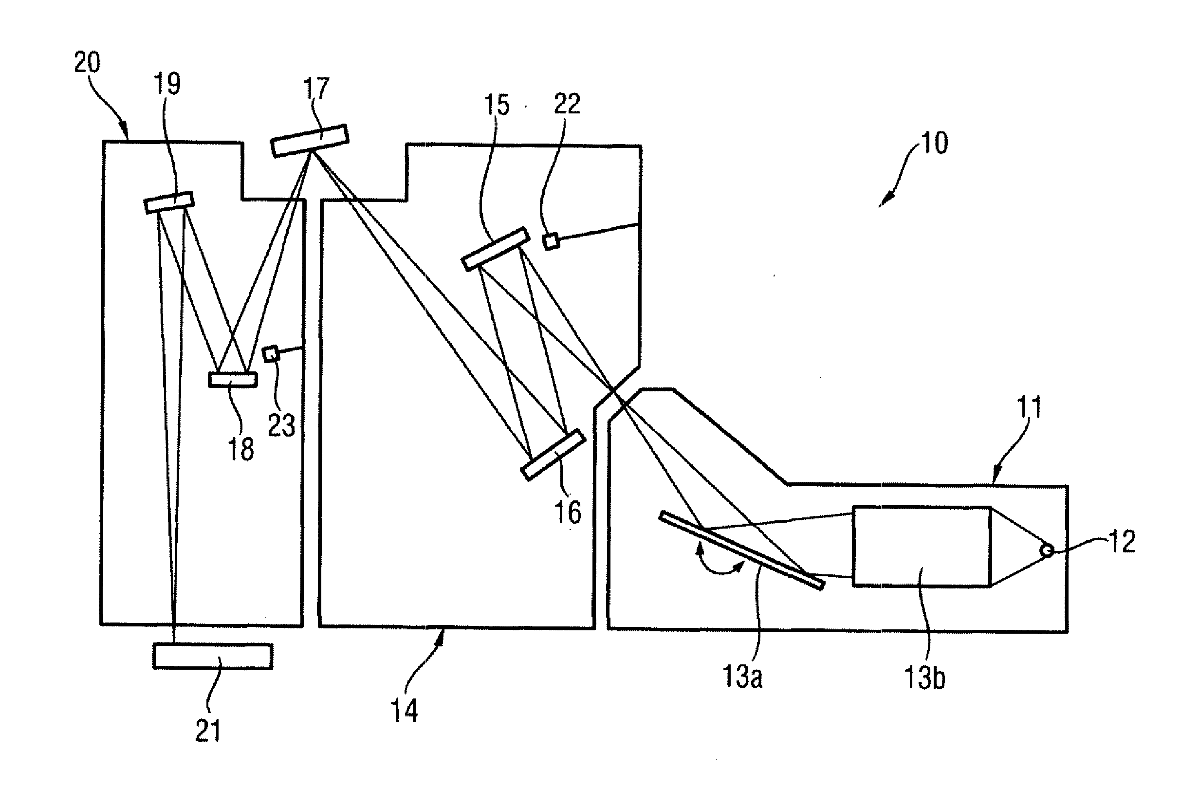 Reflective optical element and method for operating an EUV lithography apparatus