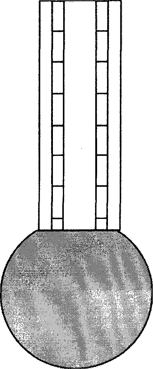 Two-dimensional microscale measuring device and method based on twin-core fiber bragg grating