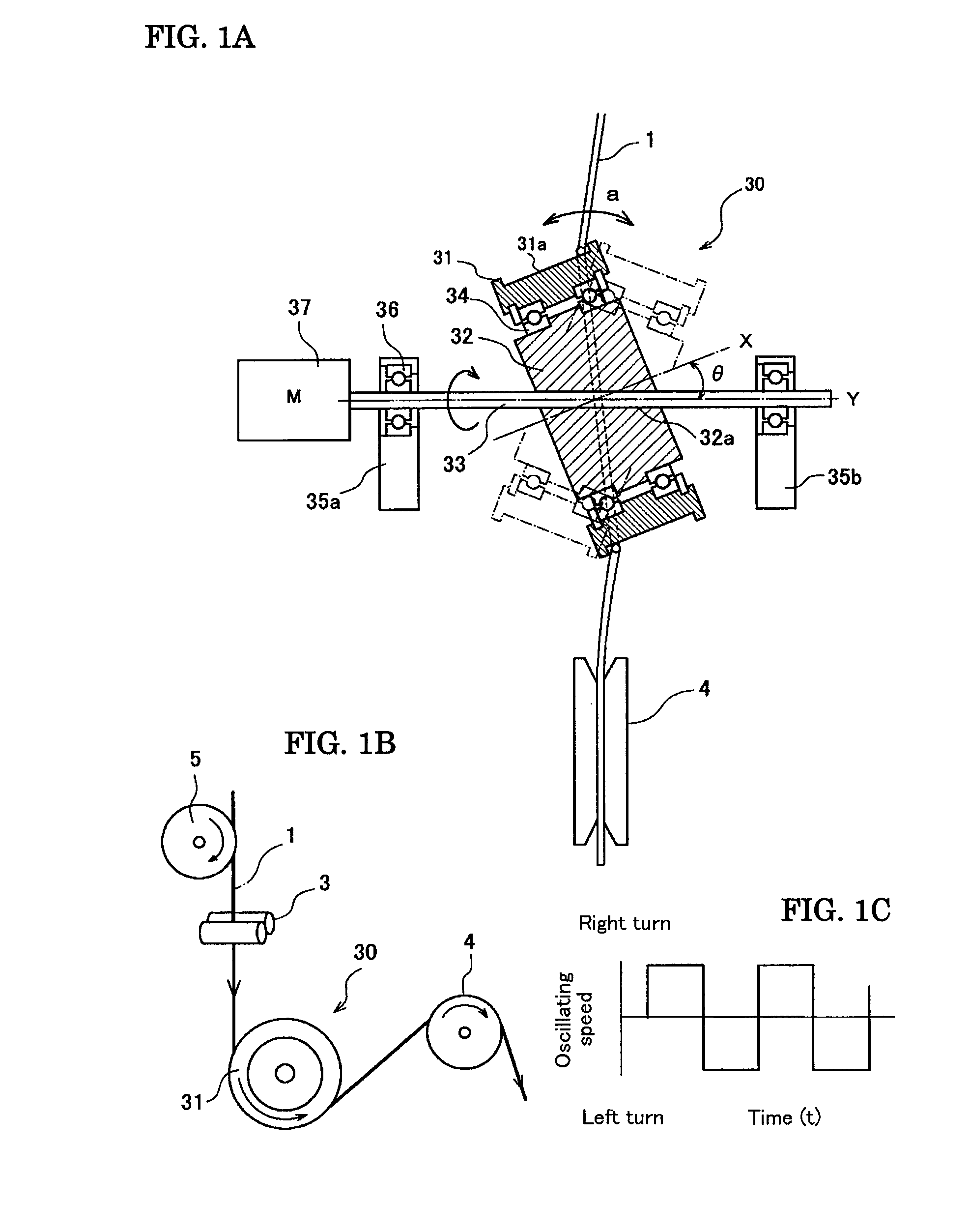 Equipment for providing twist to an optical fiber