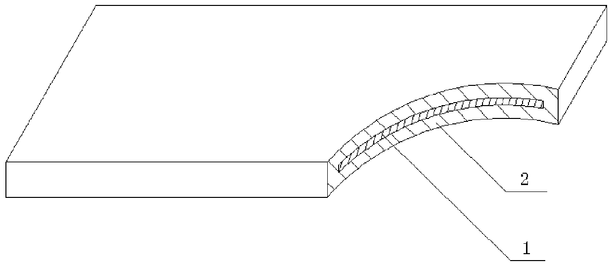 A kind of solder preform containing flux and preparation method thereof