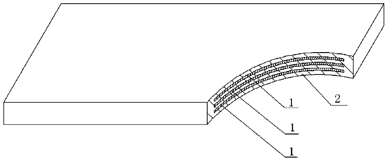 A kind of solder preform containing flux and preparation method thereof