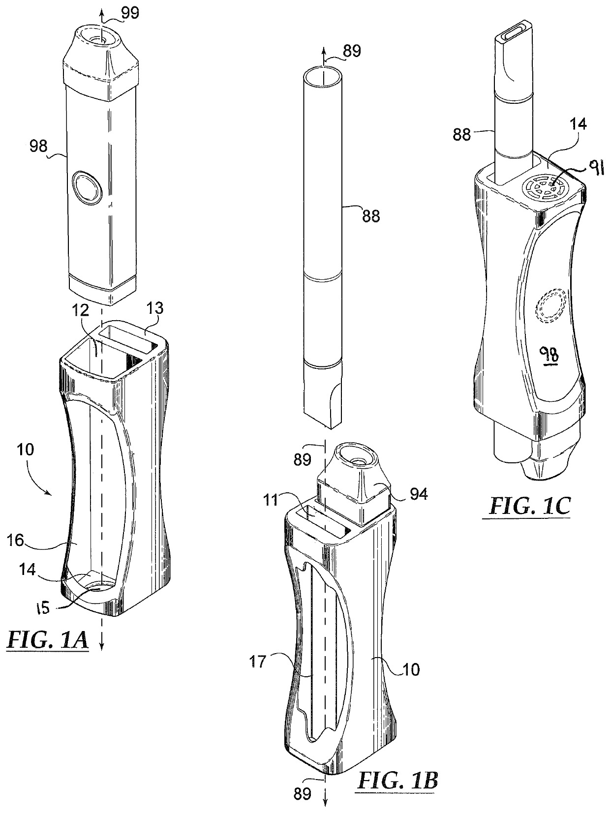 Accessory e-cigarette and filter assembly