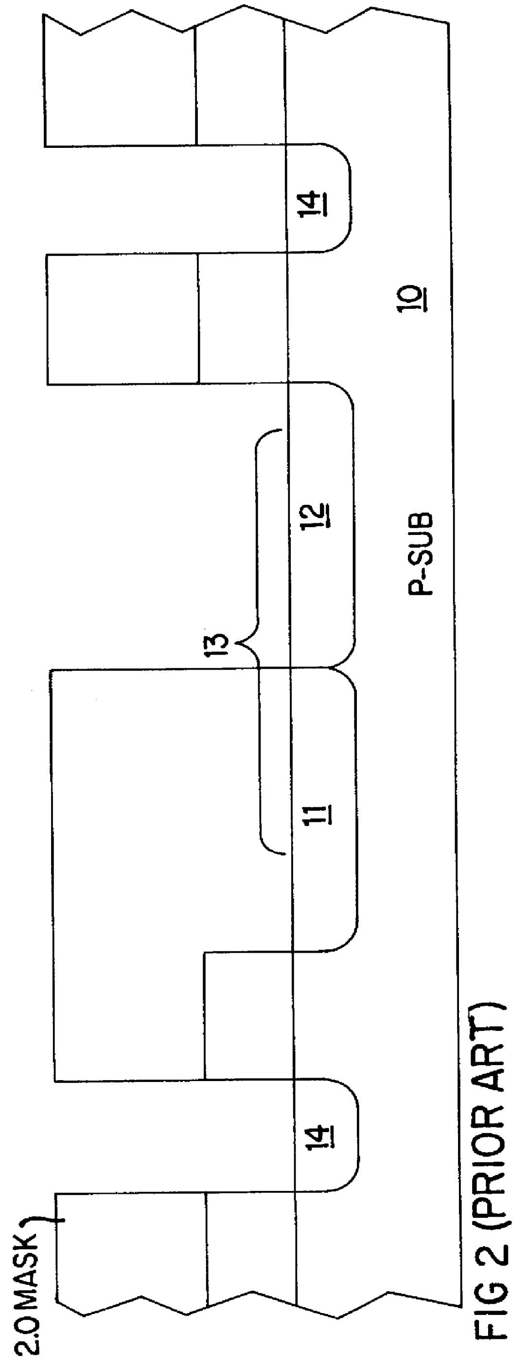 LDD structure for ESD protection and method of fabrication