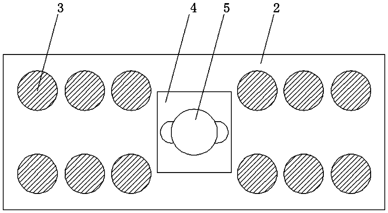 Automatic overflow sewage treatment tank