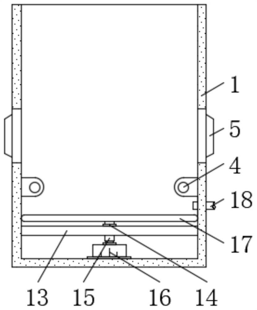 Textile post-cleaning rapid dehydration device with conveying function