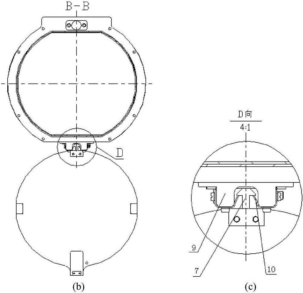 A non-polluting, non-throwing object-free launch box quick-opening device