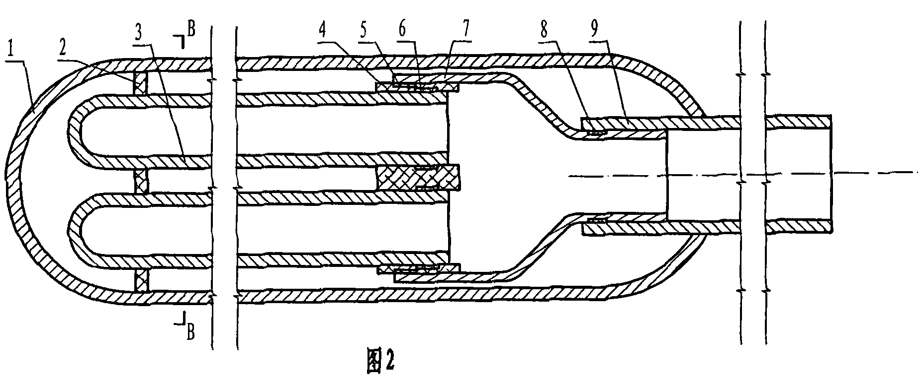 Multidimensional solar vacuum heat-collecting tube