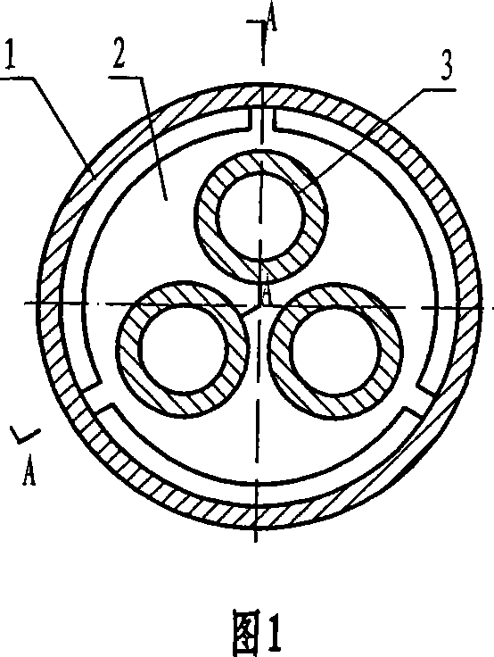 Multidimensional solar vacuum heat-collecting tube