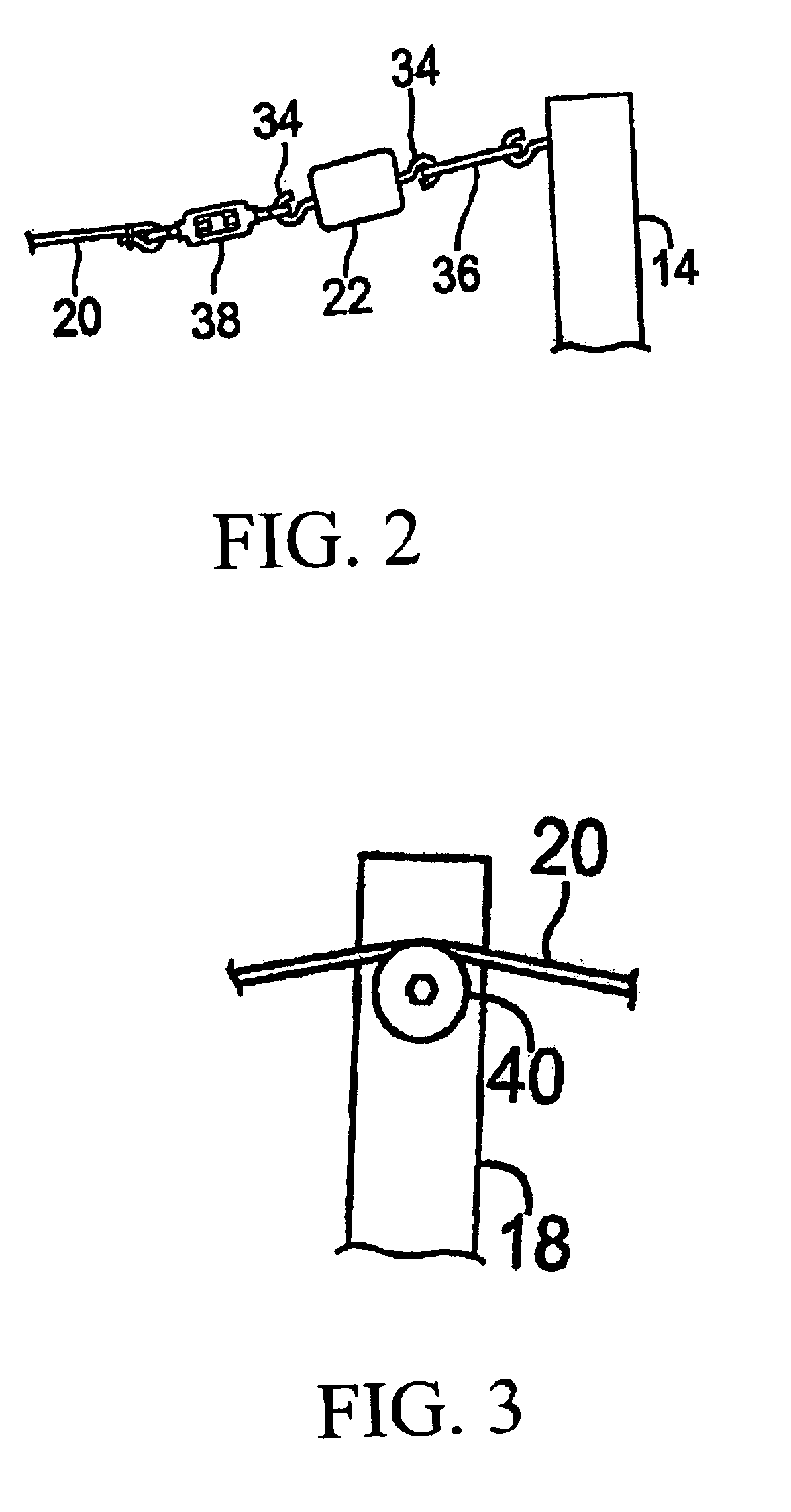 Apparatus and method for measuring the mass of vegetation or fruit supported on a trellis