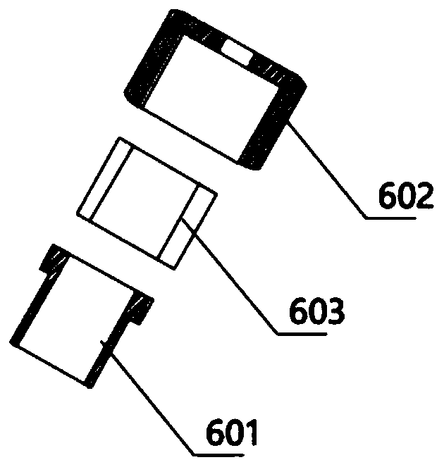 Temperature control medium conveying pipeline capable of being quickly assembled