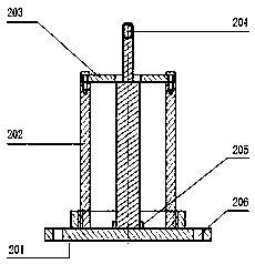 Device and method for measuring adhesion of AM-AA gel and long-distance pipeline