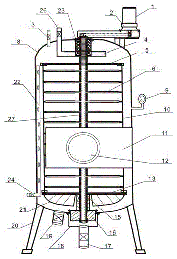 A filter device with improved detachable filter plate