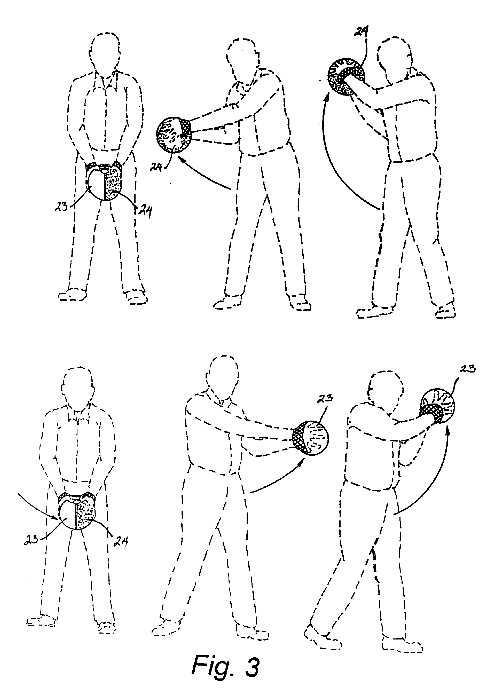 Improved Golf Swing Training Device and Method of Use