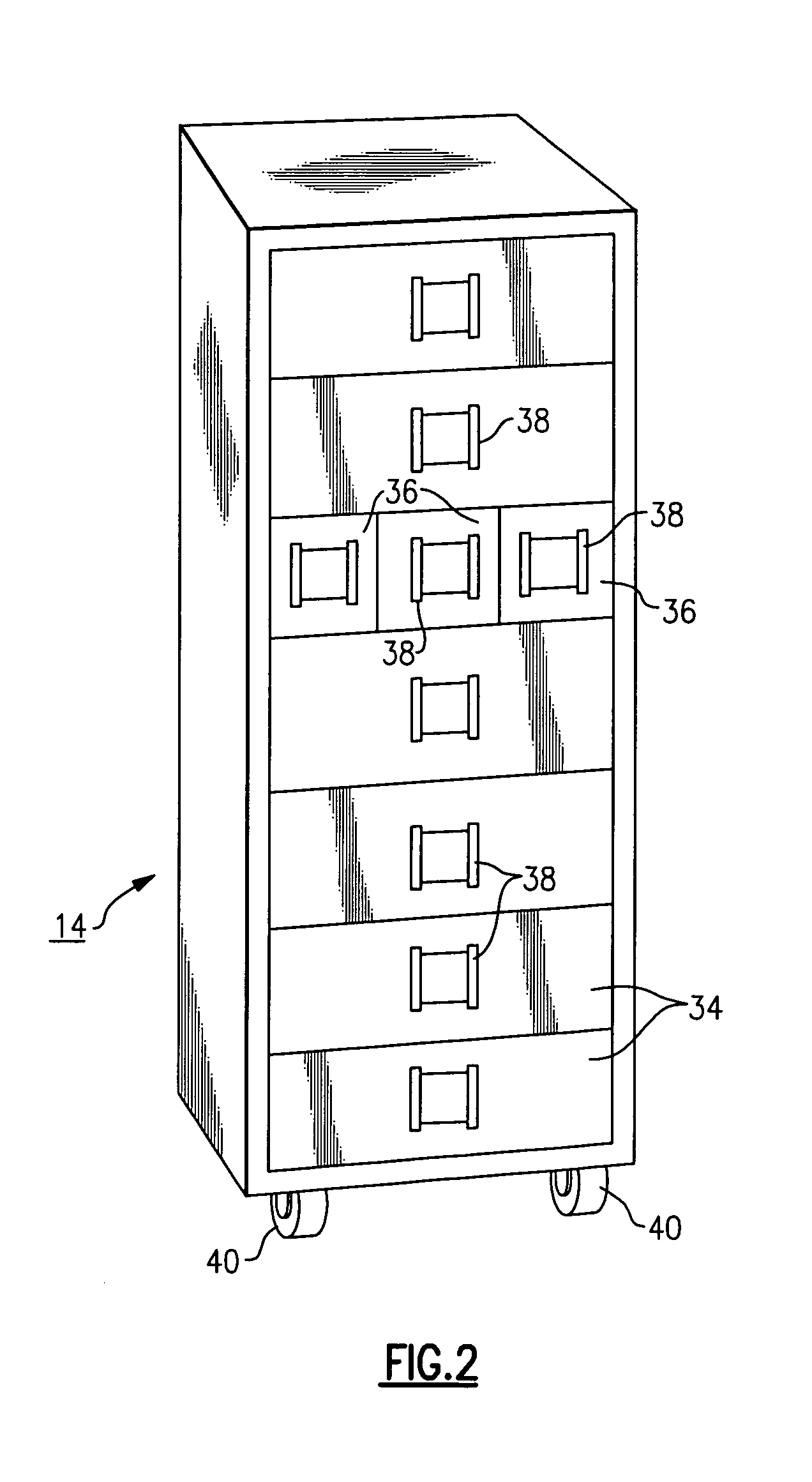 Controlled access supply cabinet and system