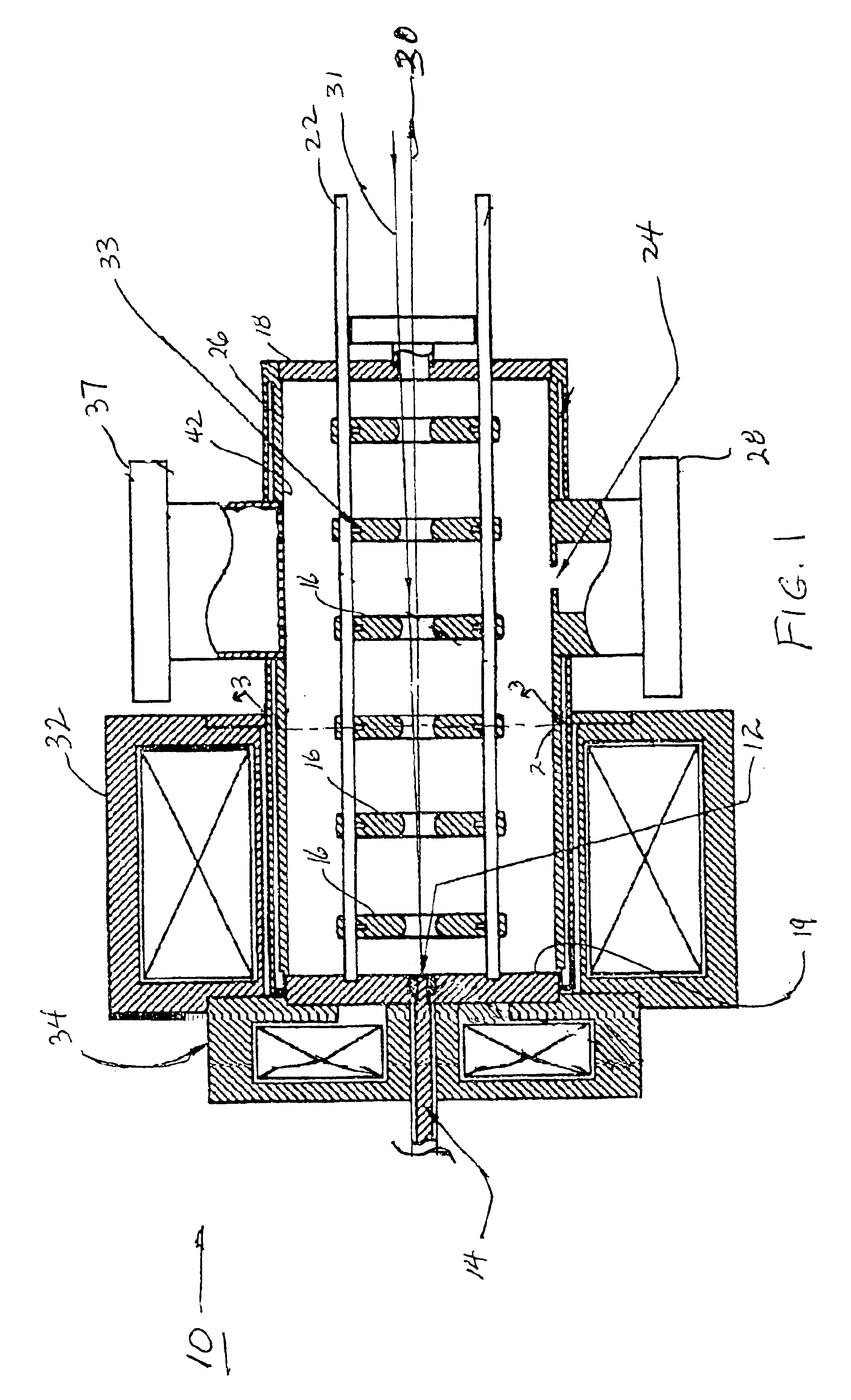 Photoelectron linear accelerator for producing a low emittance polarized electron beam