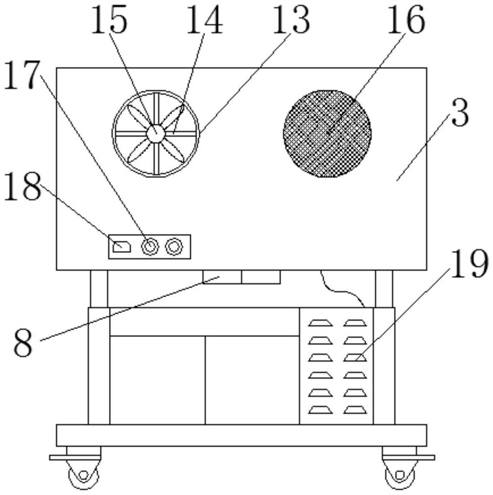 Agricultural and forestry economic counting and analysis device
