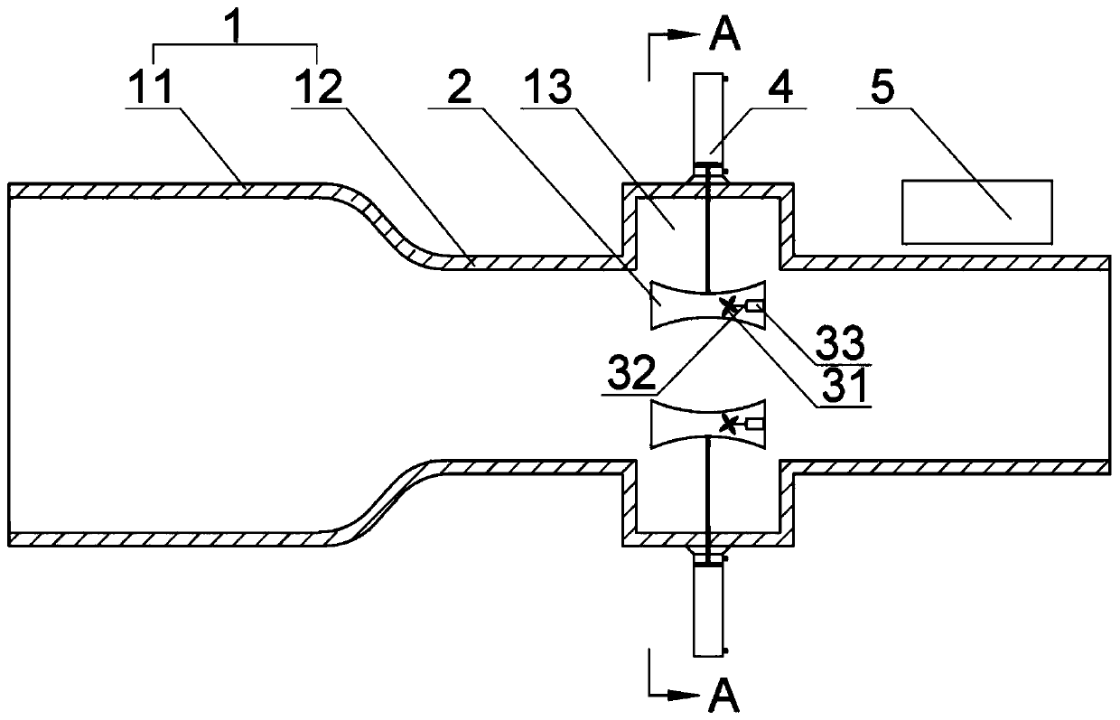 A compressor gas kinetic energy recovery device