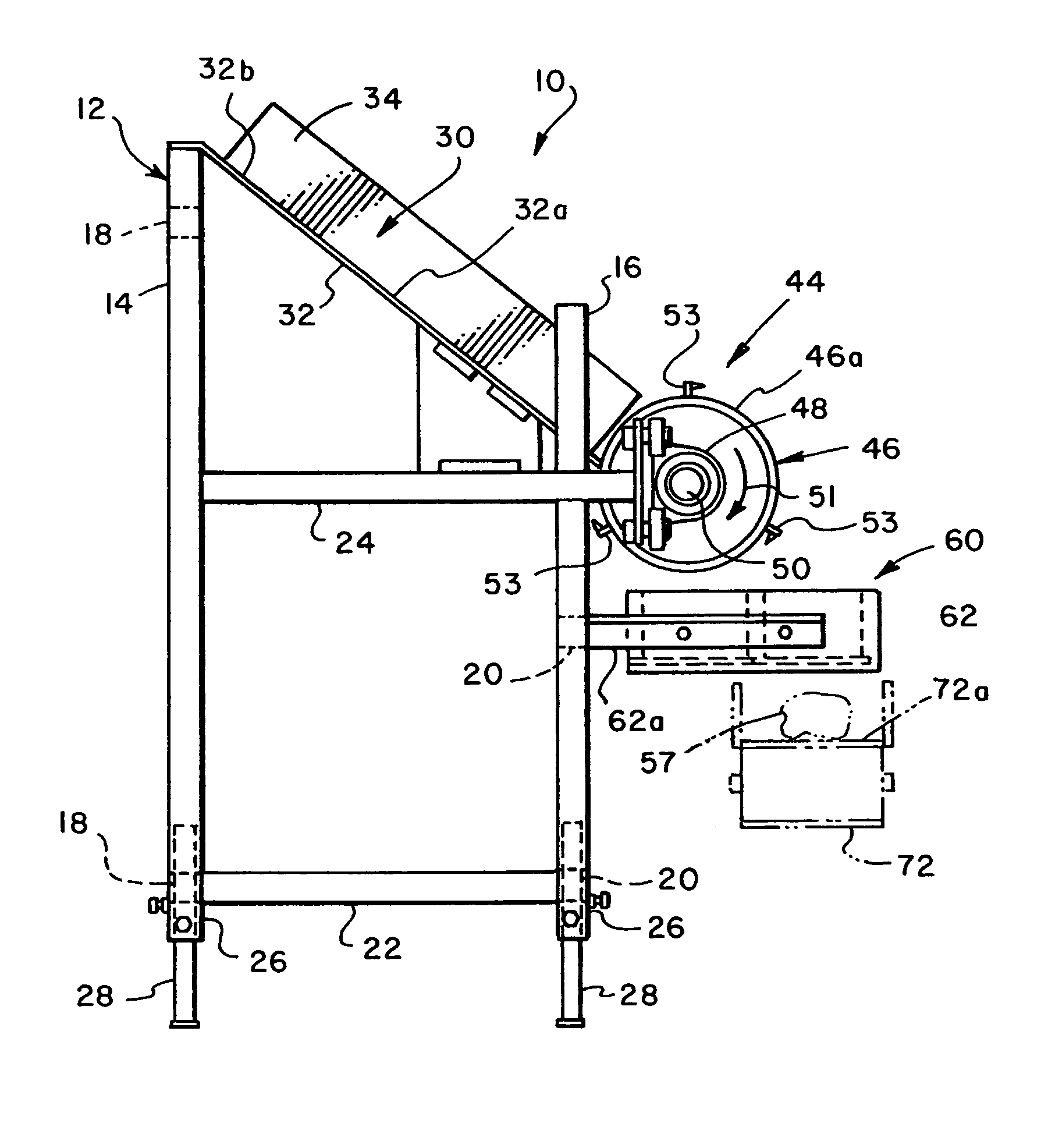 Apparatus for separating and conveying articles