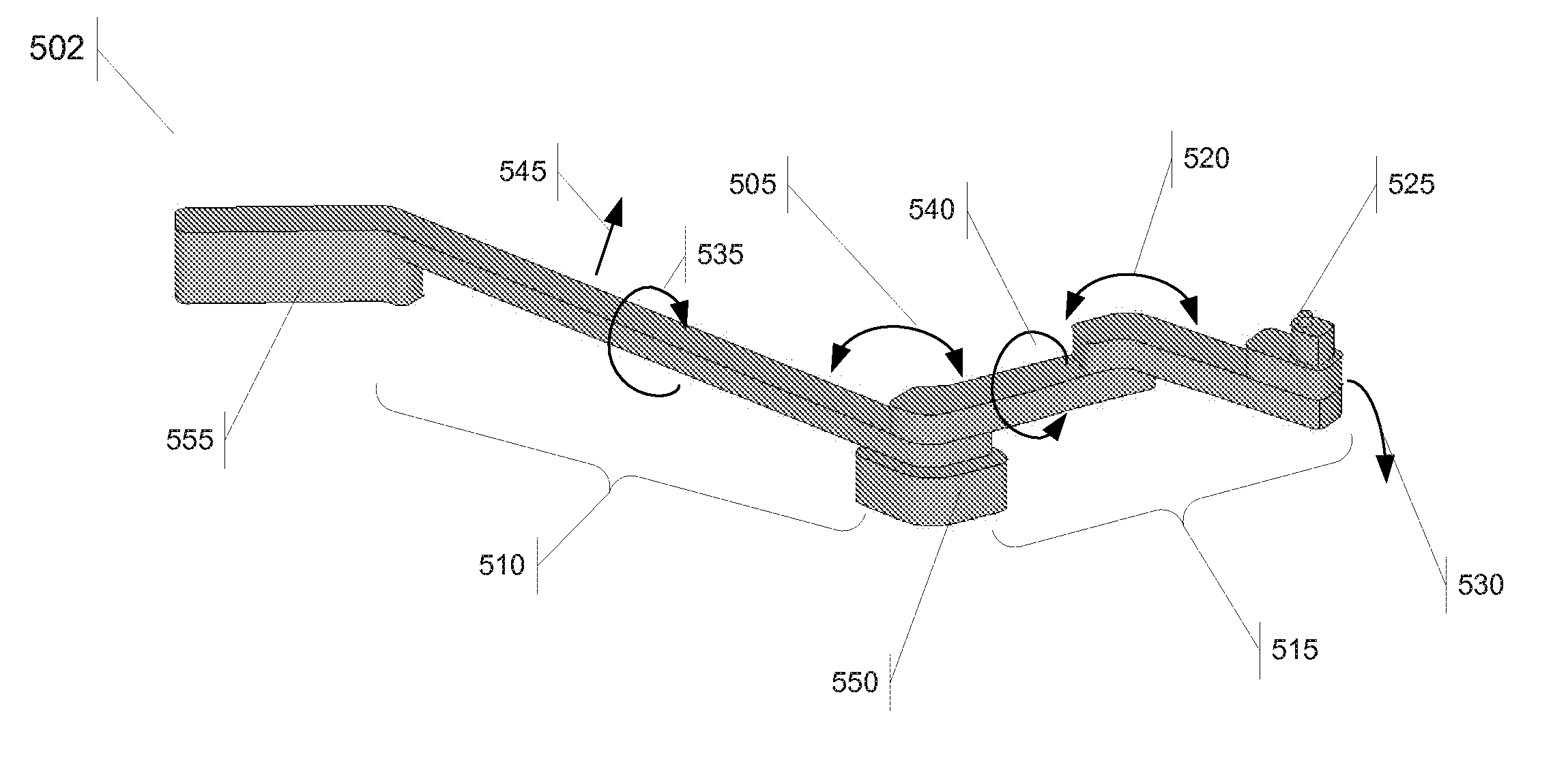 Hybrid probe for testing semiconductor devices