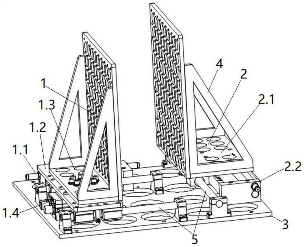 Bending shed elbow fatigue test device