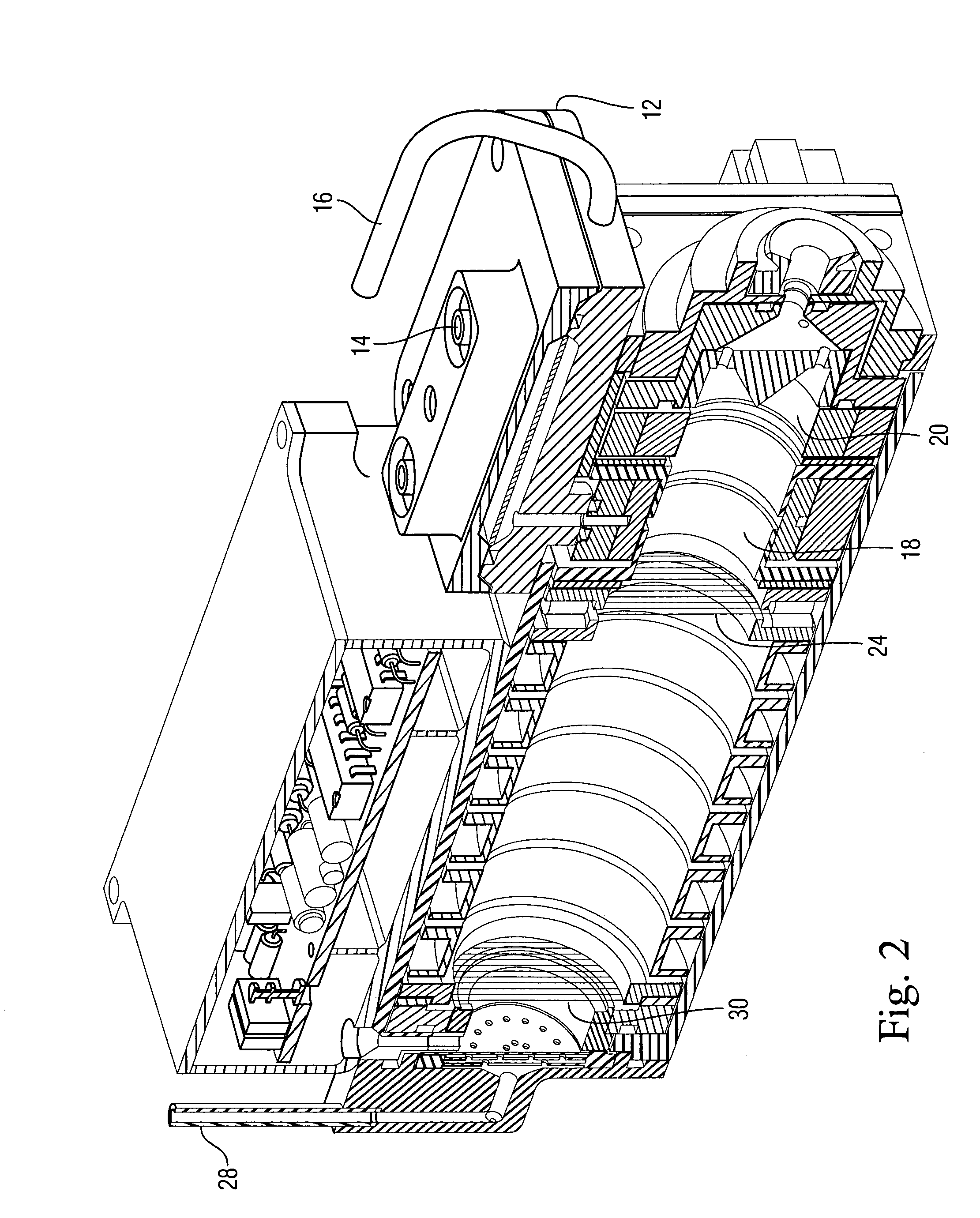 Apparatus and method for water vapor removal in an ion mobility spectrometer