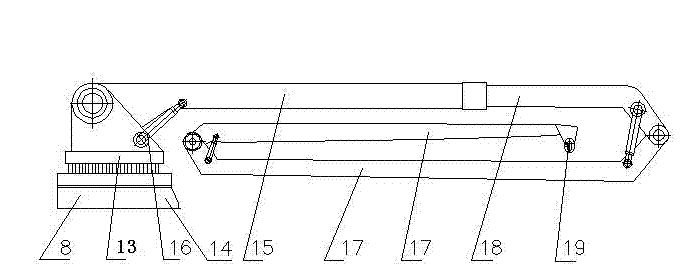 Engine driven water drawing device