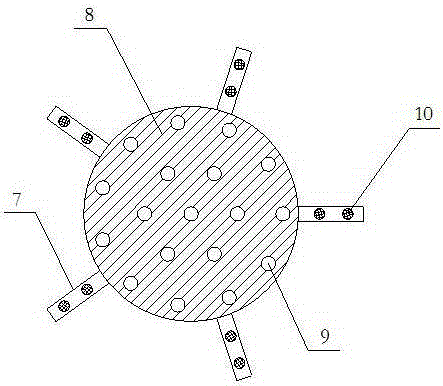 Sucking nozzle of injection molding sucker