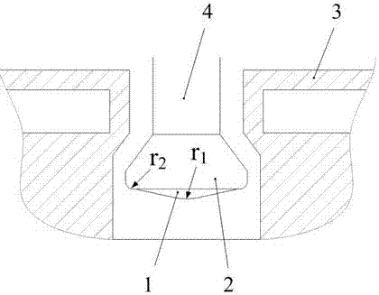 An electromagnetically controlled exhaust valve connection device