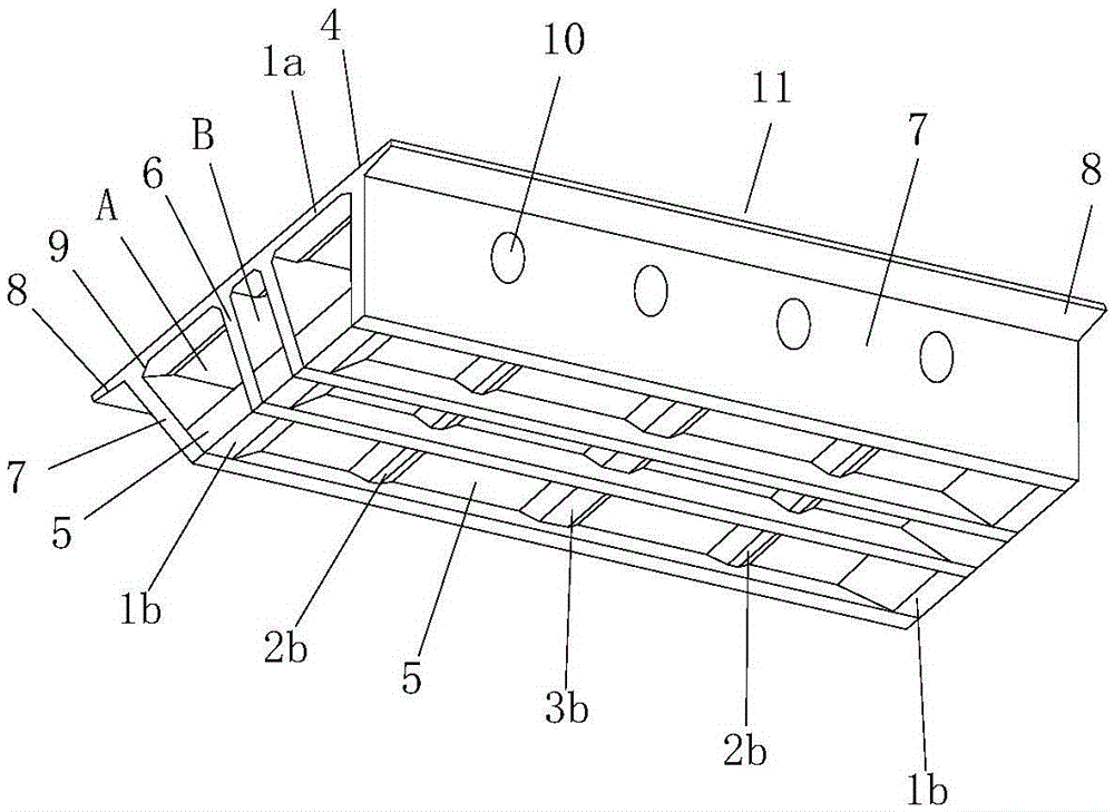 Multifunctional concrete box-girder bridge for double-deck traffic