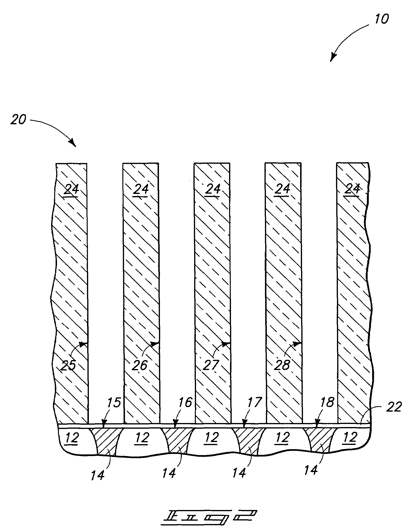 Methods of forming a plurality of capacitors