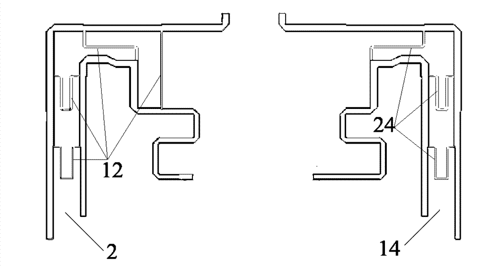 Microstrip bimodule feed network of antenna with four ports