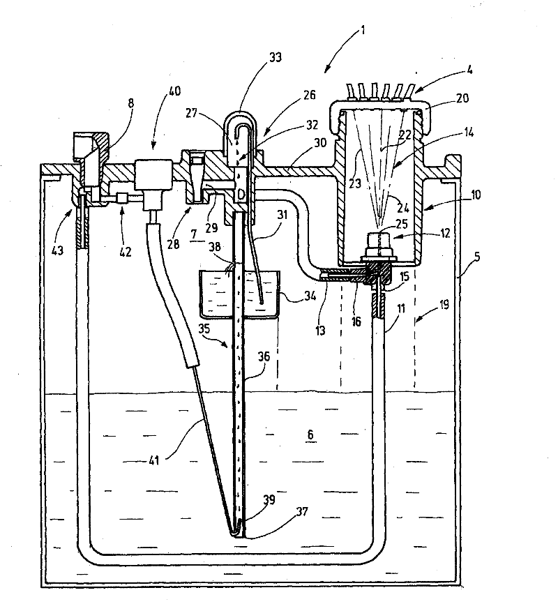 Oiler for textile machines