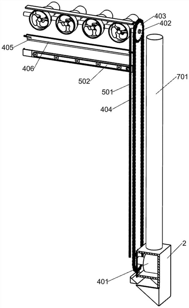 Sitting-type shower mirror surface water mist removing equipment for bathroom