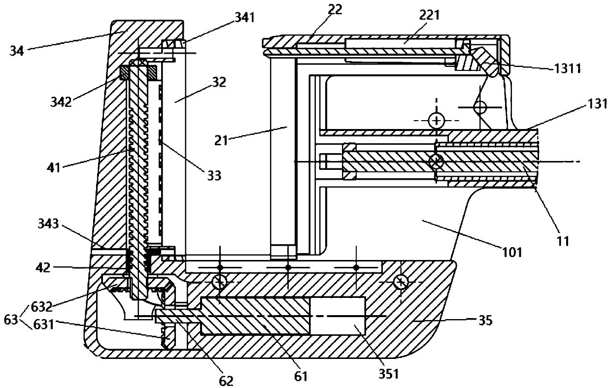 Surgical operating instrument and linear anastomat