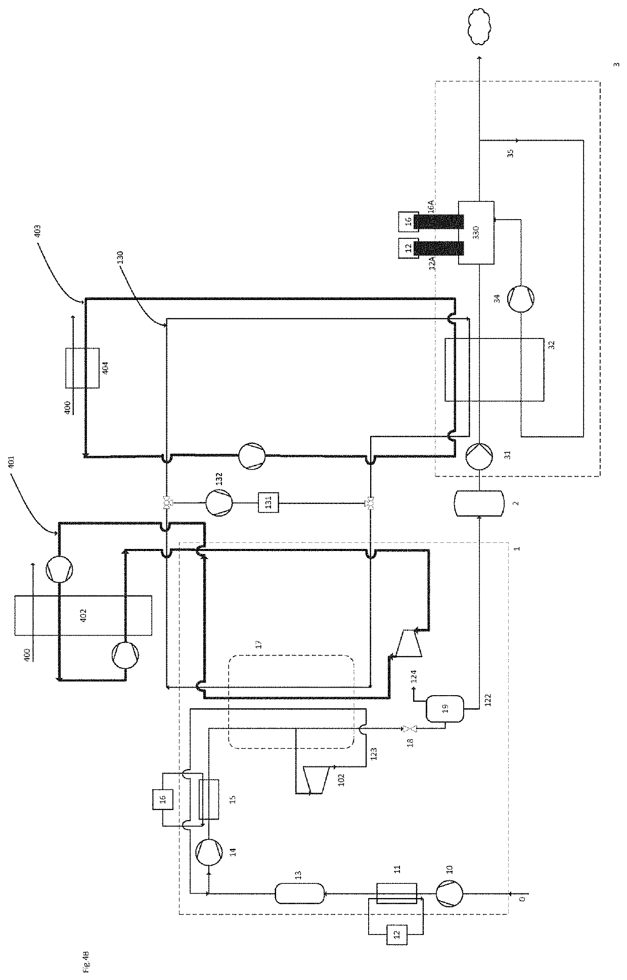 Heat-of-compression recycle system, and sub-systems thereof