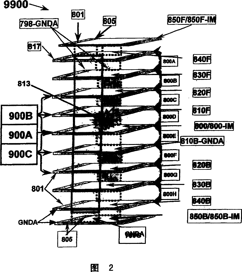 Passive electrostatic shielding structure for electrical circuitry and energy conditioning with outer partial shielded energy pathways