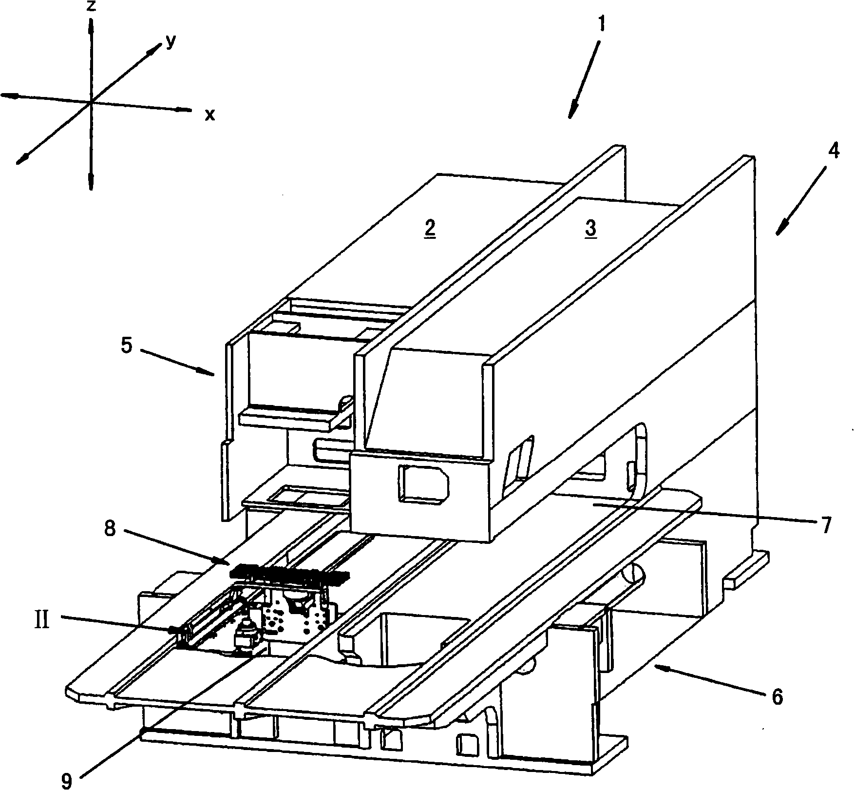 Laser processing machine for machining workpieces and machine method for machining workpieces using a laser beam