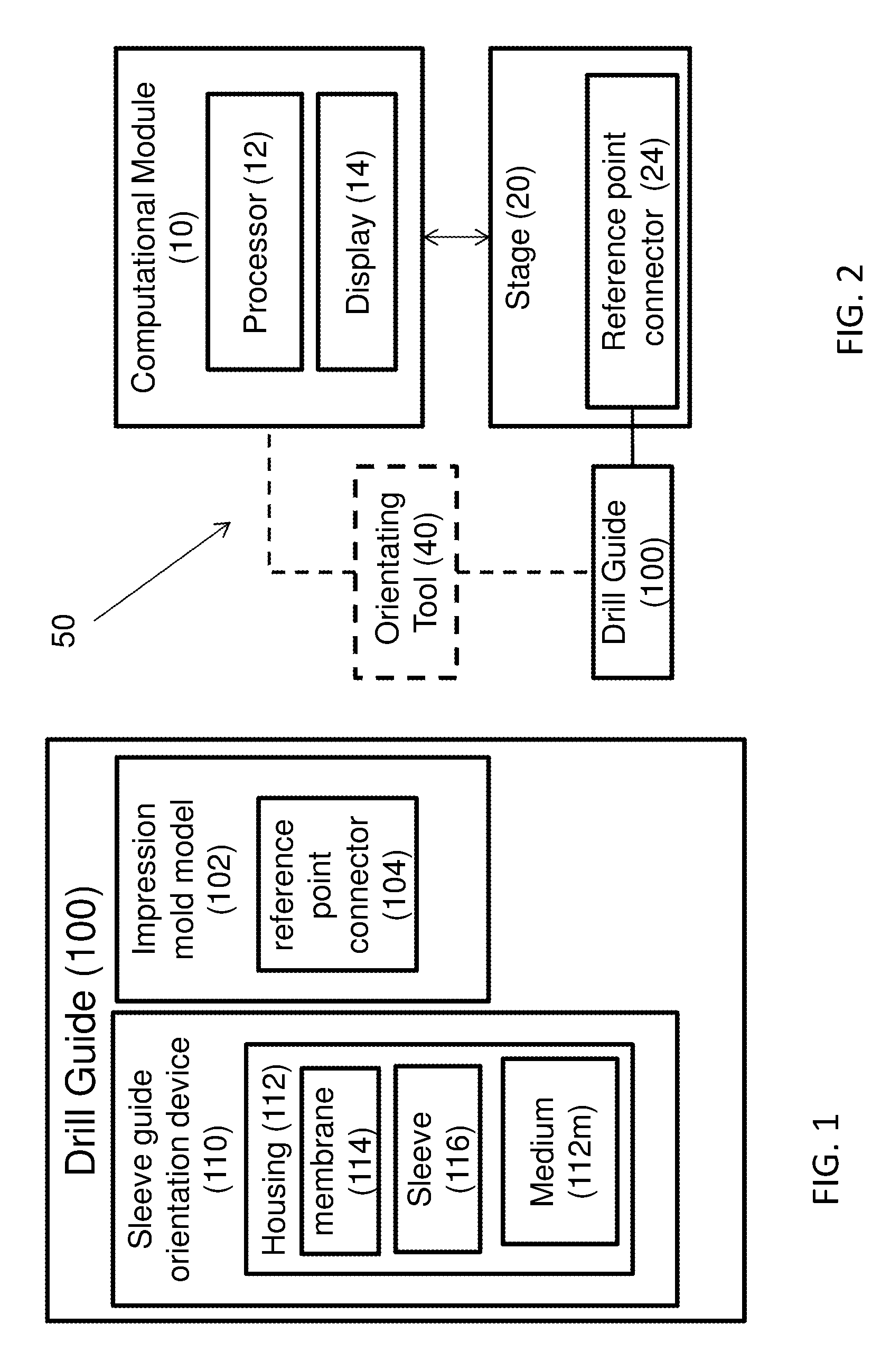 Device, system and method for in-situ drill guide sleeve orientation