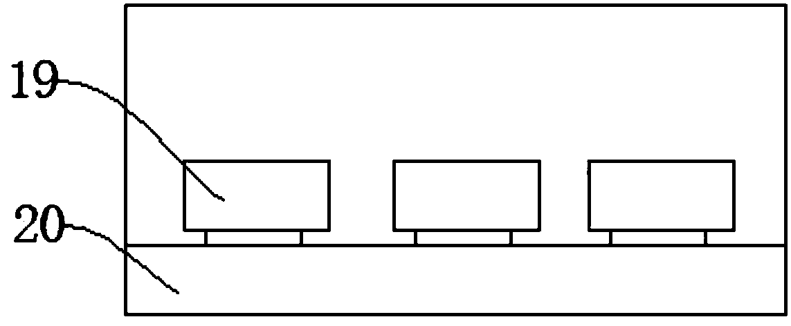 Extruding device for mechanical part machining