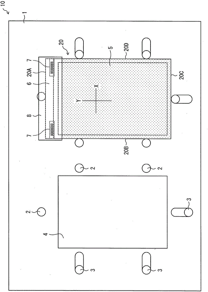Substrate detection device and method