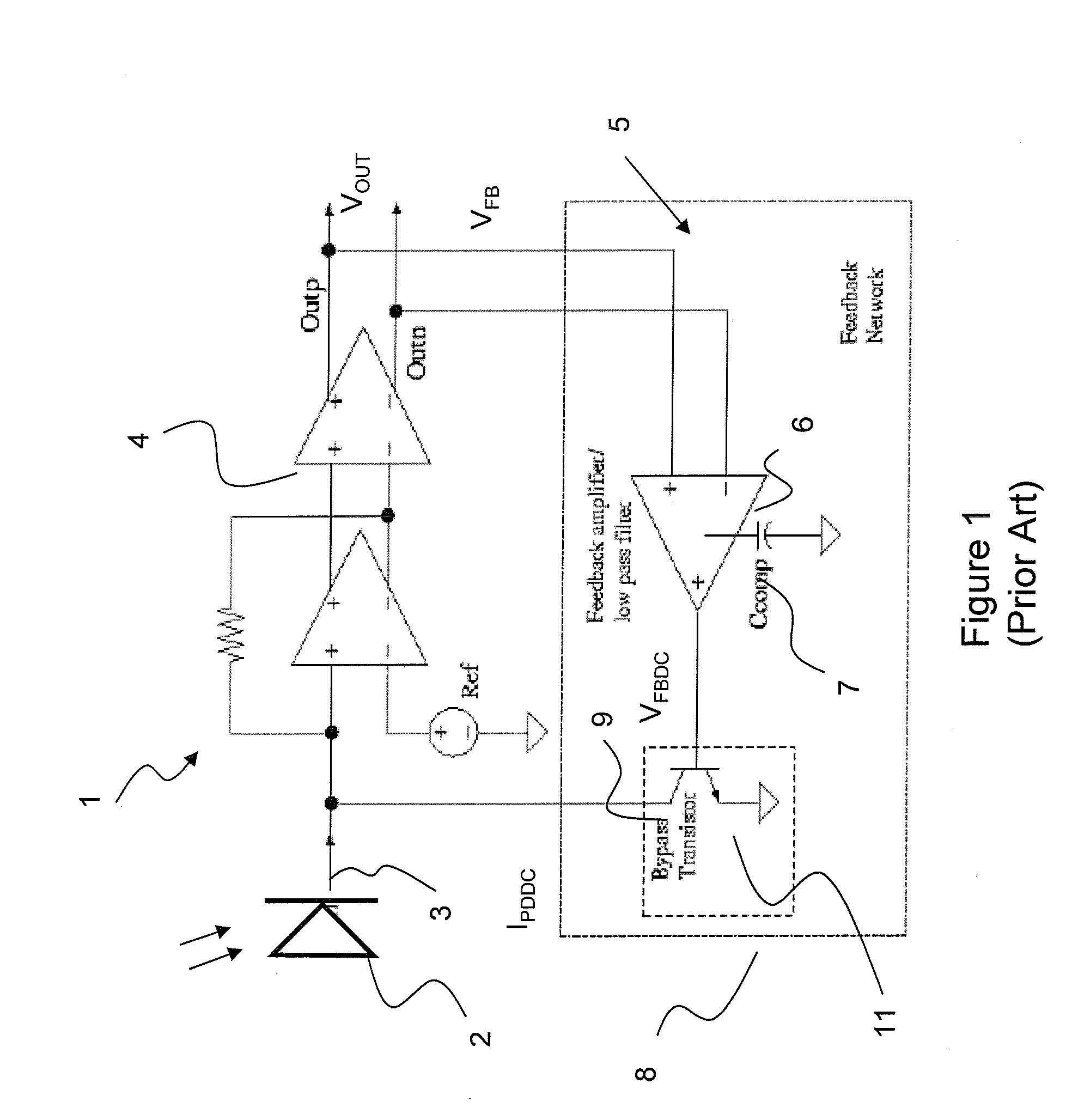 DC Offset Cancellation For A Trans-Impedance Amplifier