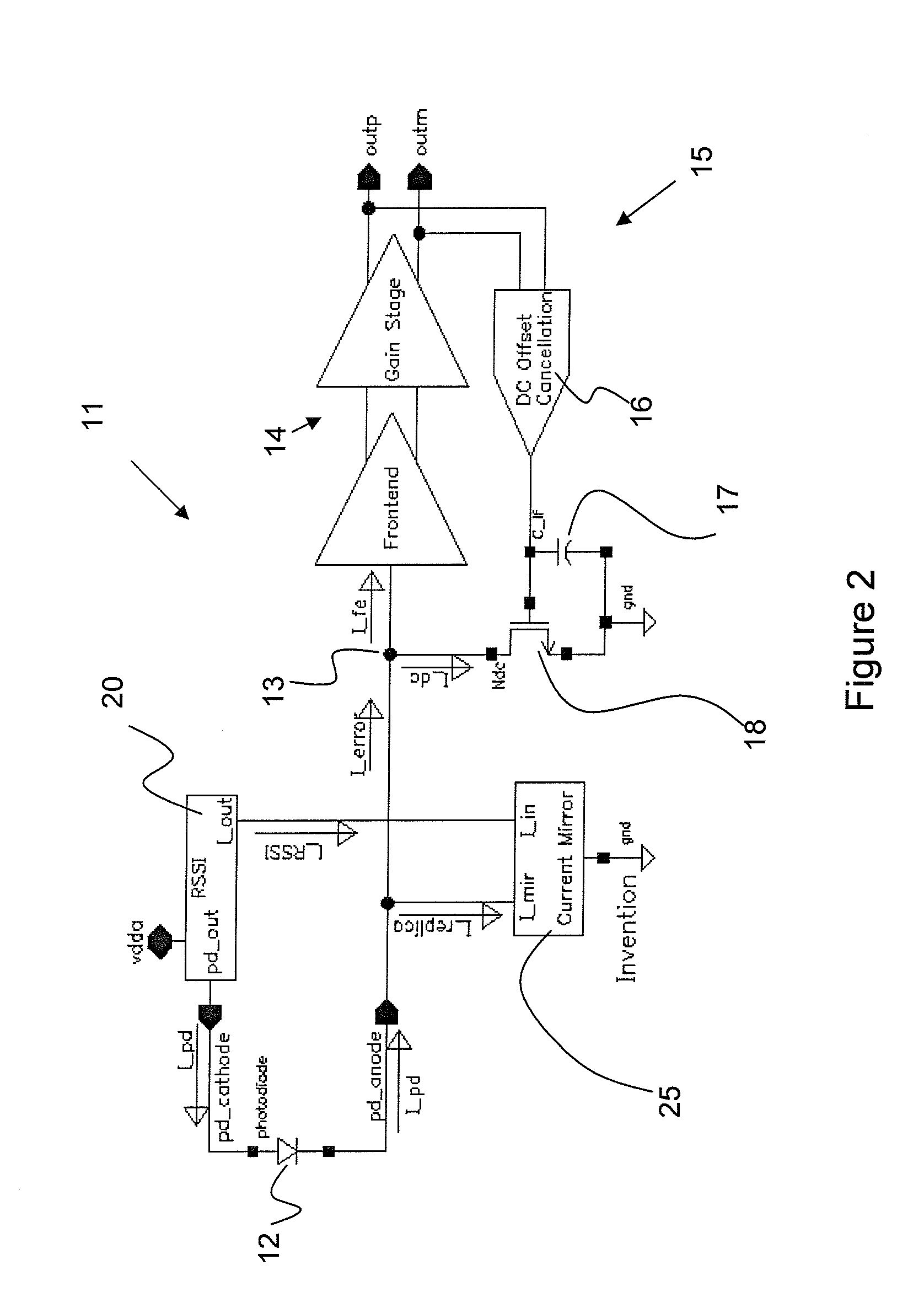 DC Offset Cancellation For A Trans-Impedance Amplifier