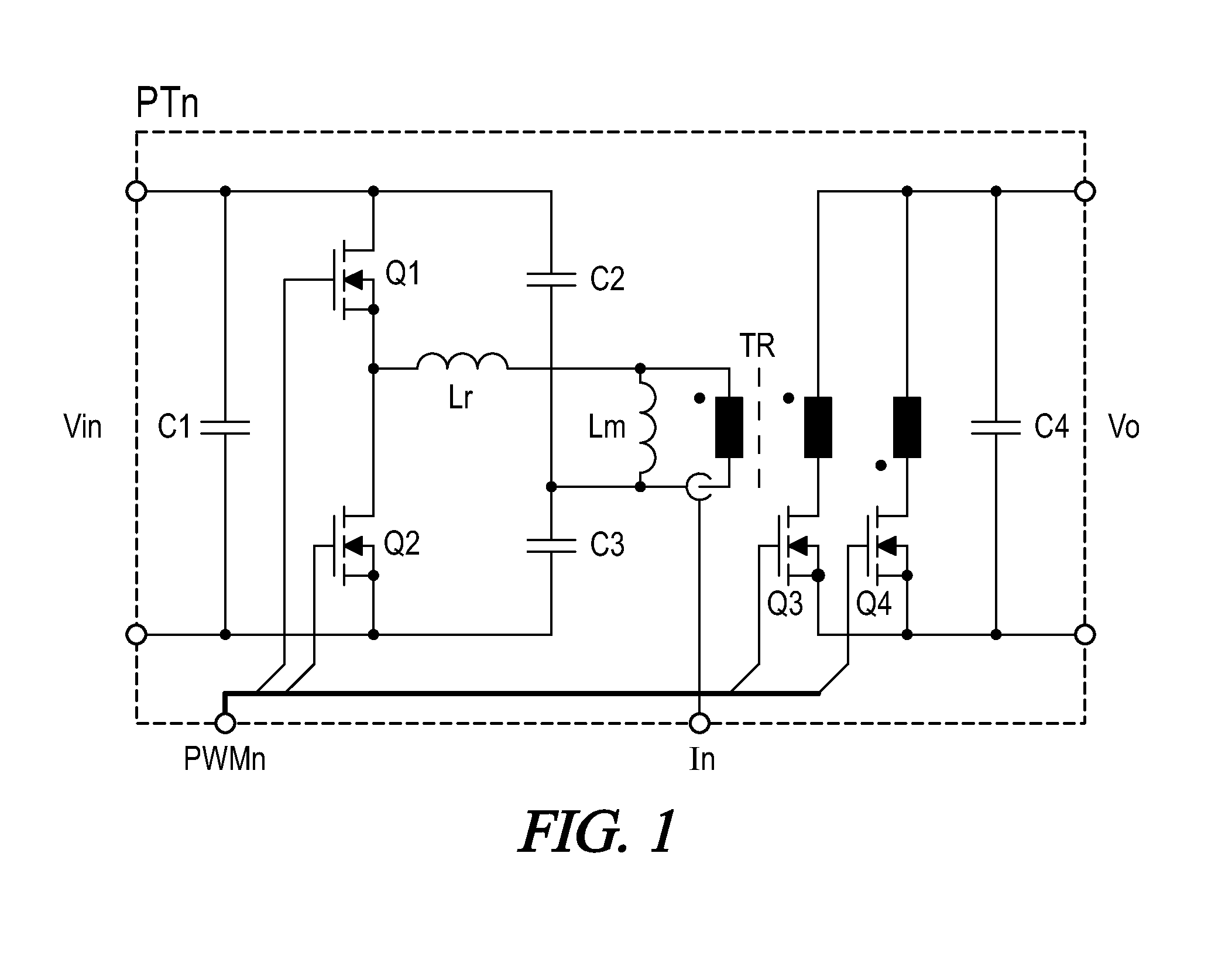 Multiphase converter with active and passive internal current sharing