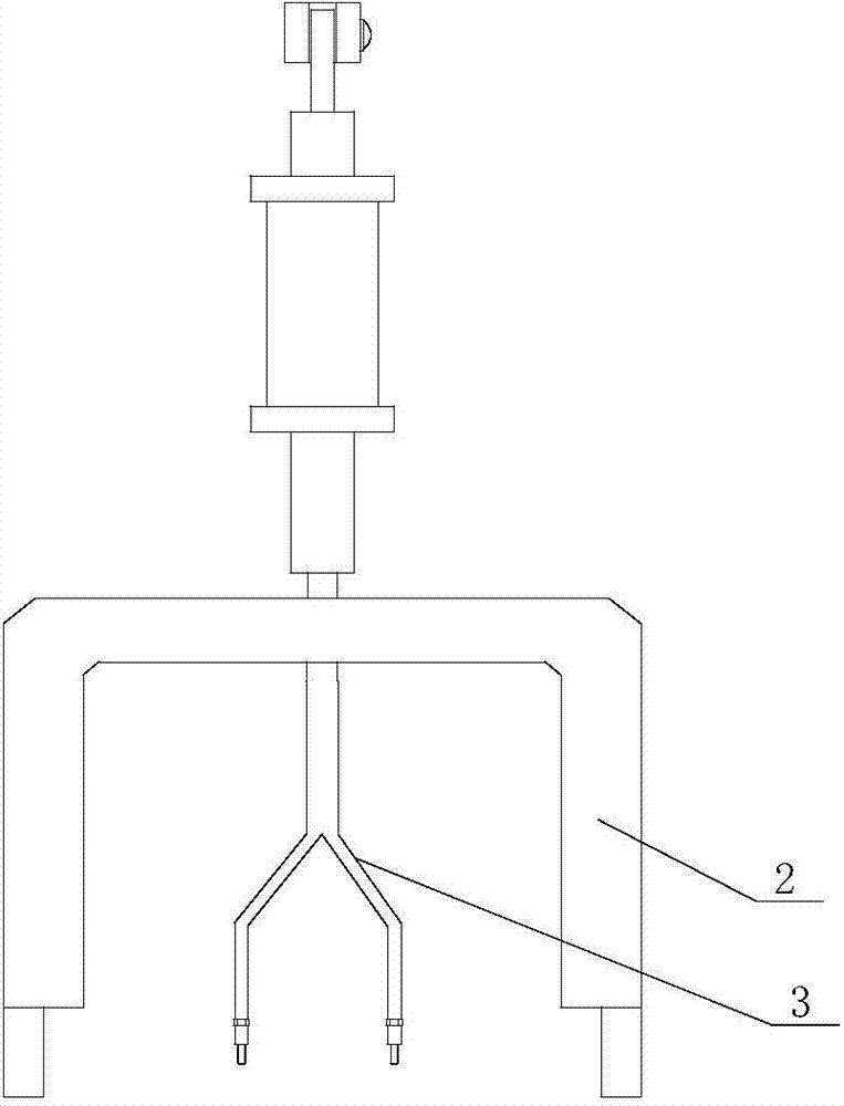 Hydraulic clamp on-off reverse torque device and adjustment method thereof