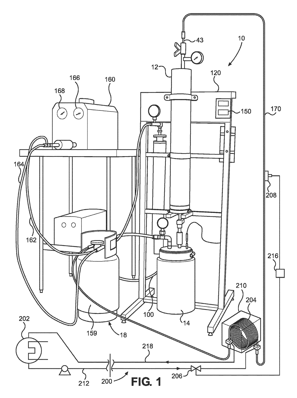 Apparatus for extracting oil from oil-bearing plants