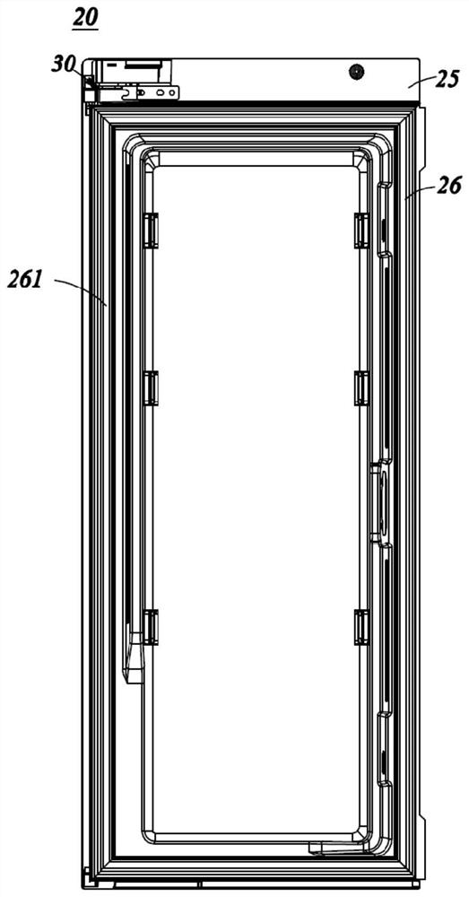 Embedded type refrigerator capable of assisting door opening